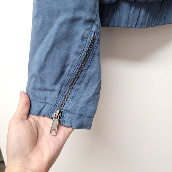 Free People WeThe Free Knock Out Siren Bomber Jacket Size XL - Picture 8 of 12